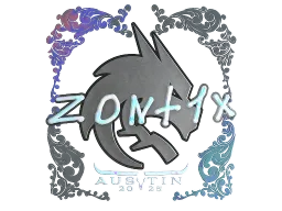 Sticker | zont1x (Holo) | Austin 2025