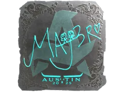 Sticker | MAJ3R (Foil) | Austin 2025