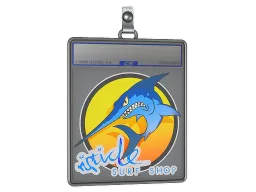Sticker Slab | Ocean Sunset Stabbyfish