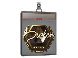 Sticker Slab | draken (Gold) | London 2018