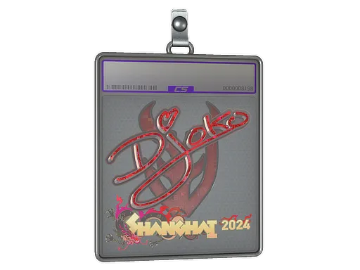 Sticker Slab | Djoko (Glitter) | Shanghai 2024