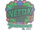 Sticker | nettik (Embroidered) | Budapest 2025