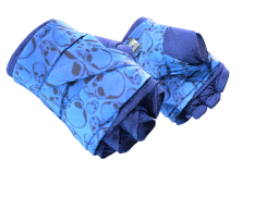 ★ Hand Wraps | Cobalt Skulls (Minimal Wear)