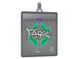 Sticker Slab | fer (Glitter) | Antwerp 2022