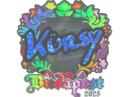 Sticker | Kursy (Holo) | Budapest 2025