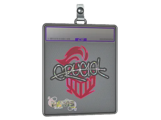 Sticker Slab | CRUC1AL (Glitter) | Paris 2023