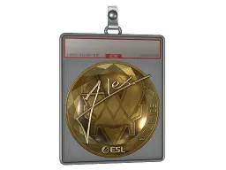 Sticker Slab | ALEX (Gold) | Katowice 2019