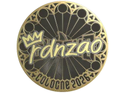 Sticker | rdnzao (Gold) | Cologne 2026
