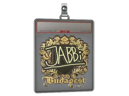Sticker Slab | jabbi (Gold) | Budapest 2025