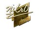 Sticker | nitr0 (Gold) | Boston 2018