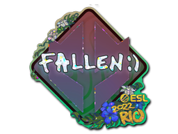 Sticker | FalleN (Glitter) | Rio 2022