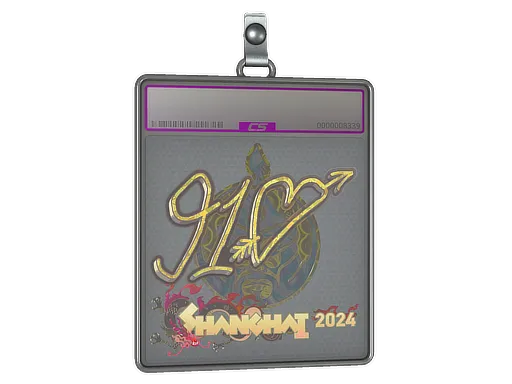Sticker Slab | 910 (Holo) | Shanghai 2024