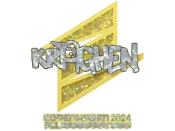 Sticker | kraghen (Glitter) | Copenhagen 2024
