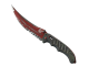 ★ StatTrak™ Flip Knife | Crimson Web (Battle-Scarred)