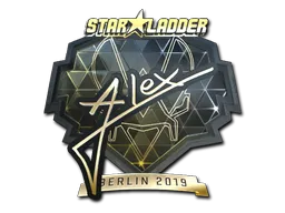 Sticker | ALEX (Gold) | Berlin 2019