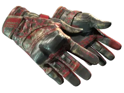★ Moto Gloves | Blood Pressure (Battle-Scarred)