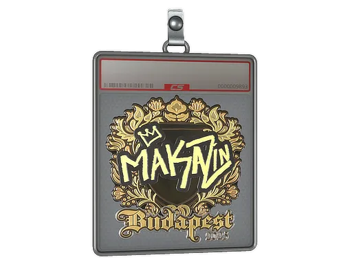 Sticker Slab | Maka (Gold) | Budapest 2025