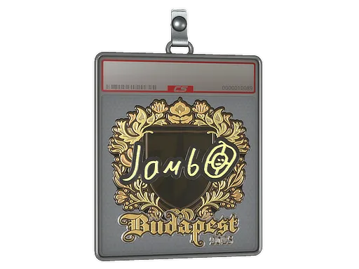 Sticker Slab | jambo (Gold) | Budapest 2025