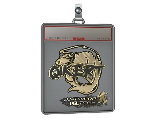 Sticker Slab | qikert (Gold) | Antwerp 2022