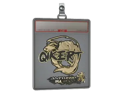 Sticker Slab | qikert (Gold) | Antwerp 2022