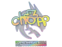 Sticker | chopper (Holo) | Copenhagen 2024