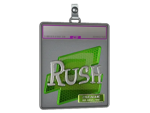 Sticker Slab | RUSH (Foil) | Atlanta 2017
