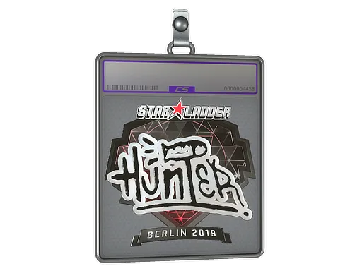 Sticker Slab | huNter- (Foil) | Berlin 2019