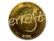 Sticker | erkaSt (Gold) | Katowice 2019 CS2 skin