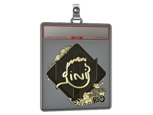 Sticker Slab | VINI (Gold) | Rio 2022