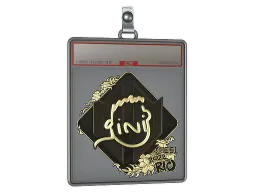 Sticker Slab | VINI (Gold) | Rio 2022