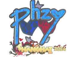 Sticker | phzy (Holo) | Shanghai 2024