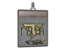 Sticker Slab | rain (Gold) | Antwerp 2022