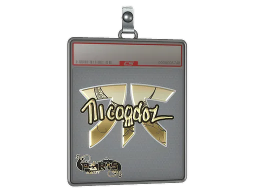 Sticker Slab | nicoodoz (Gold) | Paris 2023