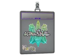 Sticker Slab | kRaSnaL (Glitter) | Paris 2023