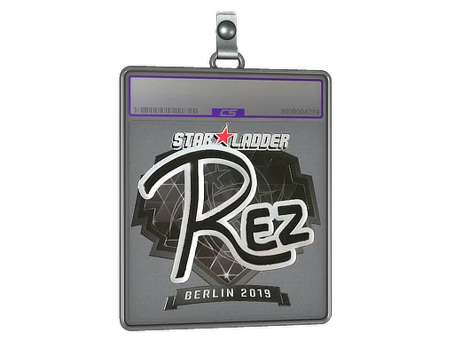 Sticker Slab | REZ (Foil) | Berlin 2019