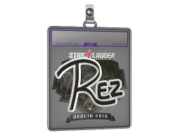 Sticker Slab | REZ (Foil) | Berlin 2019