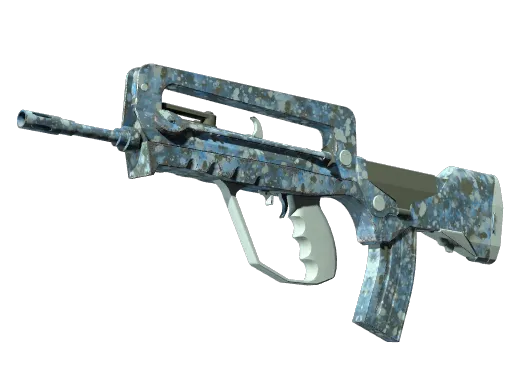 Souvenir FAMAS | Cyanospatter (Factory New)