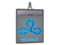 Sticker Slab | electronic (Glitter) | Copenhagen 2024