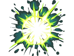 Sticker | Boom Epicenter (Glitter)