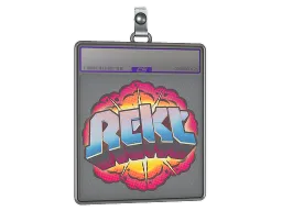 Sticker Slab | Rekt (Holo)