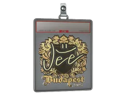 Sticker Slab | Jee (Gold) | Budapest 2025