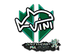 Sticker | VINI (Glitter) | Antwerp 2022