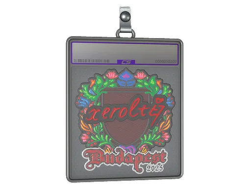 Sticker Slab | xerolte (Embroidered) | Budapest 2025