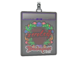 Sticker Slab | xerolte (Embroidered) | Budapest 2025