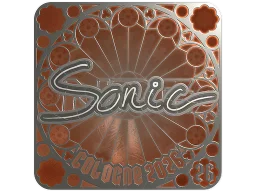 Sticker | Sonic (Foil, Ranked) | Cologne 2026