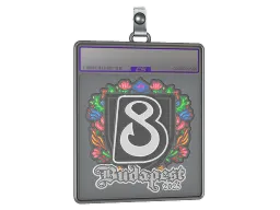 Sticker Slab | B8 (Embroidered) | Budapest 2025