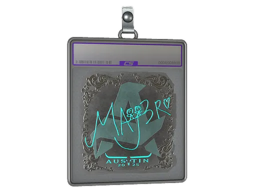 Sticker Slab | MAJ3R (Foil) | Austin 2025