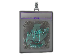 Sticker Slab | MAJ3R (Foil) | Austin 2025