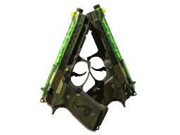 StatTrak™ Dual Berettas | Cobra Strike (Factory New)