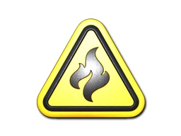 Sticker | Flammable (Foil)